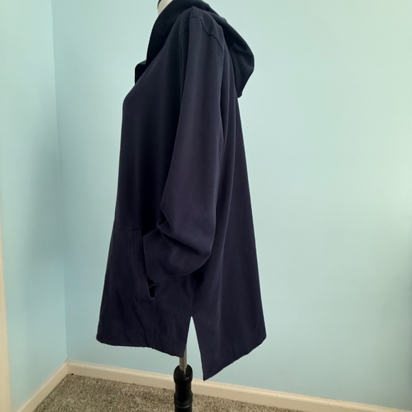 Eileen Fisher Women's Hoodie Jacket Open Front Cardigan Size L - Picture 3 of 8